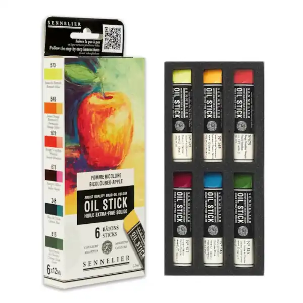 Picture of Sennelier Artist Oil Stick Mini Set - Apple