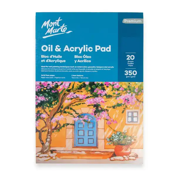Picture of Mont Marte Oil & Acrylic Pad