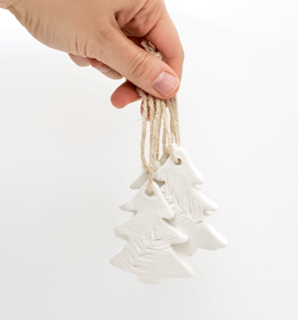 christmas crafts - christmas clay ornament