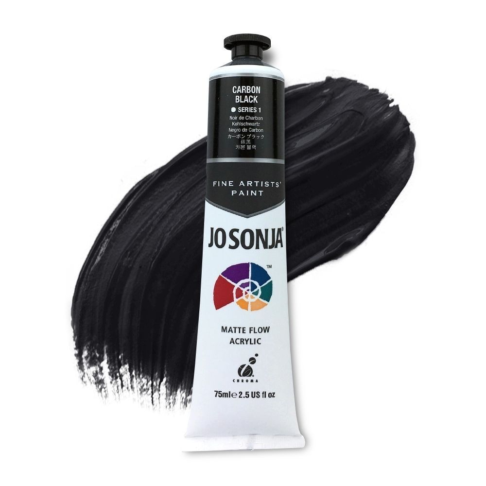 A Guide to Black Paints - Carbon Black JS