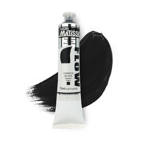 A Guide to Black Paints - Carbon Black Matisse