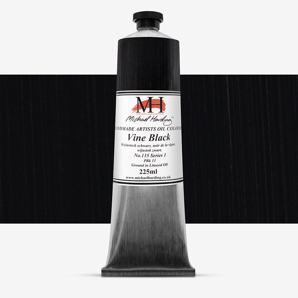 A Guide to Black Paints - Vine Black MH Oils